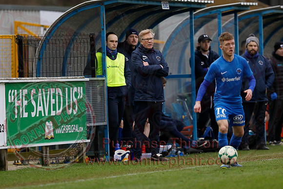 Ballinamallard United (1) V Carrick Rangers (2) in Bluefin Sport Championship Football-20