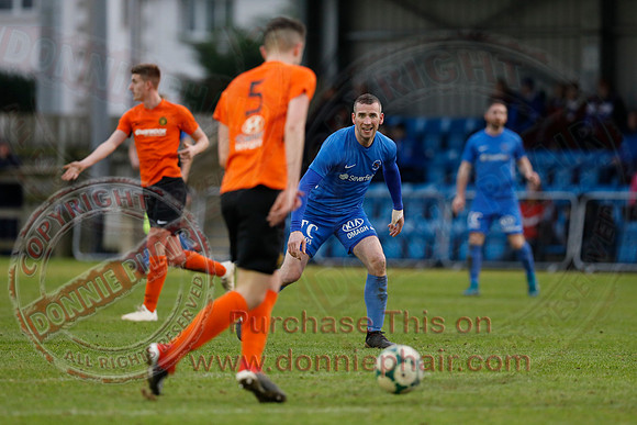Ballinamallard United (1) V Carrick Rangers (2) in Bluefin Sport Championship Football-21
