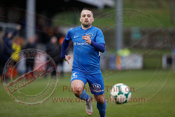 Ballinamallard United (1) V Carrick Rangers (2) in Bluefin Sport Championship Football-23