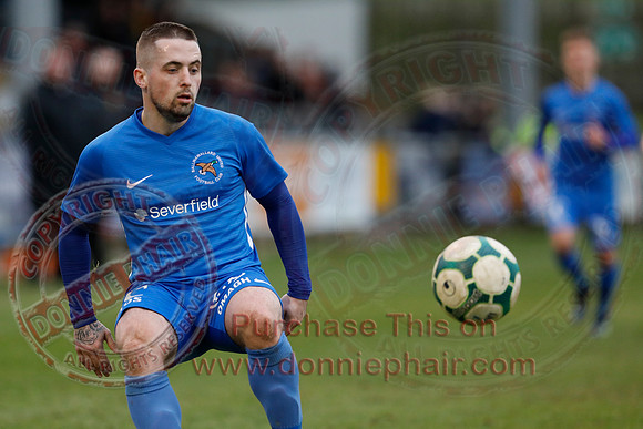 Ballinamallard United (1) V Carrick Rangers (2) in Bluefin Sport Championship Football-26