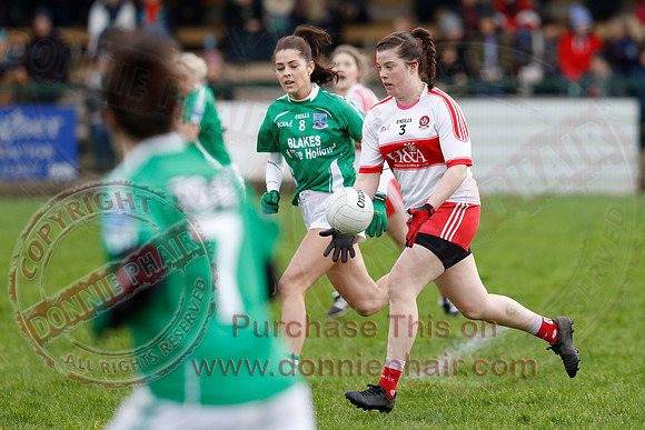 Fermanagh (2-13) V Derry (1-05) in Ladies National GAA Football League Division Four-7