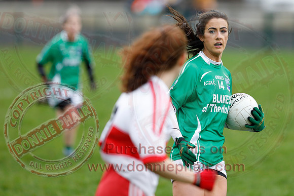 Fermanagh (2-13) V Derry (1-05) in Ladies National GAA Football League Division Four-9