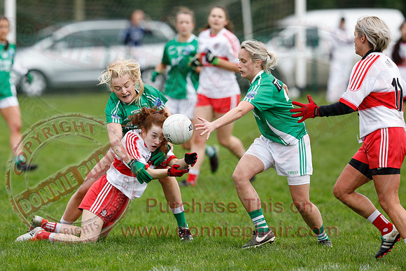 Fermanagh (2-13) V Derry (1-05) in Ladies National GAA Football League Division Four-13