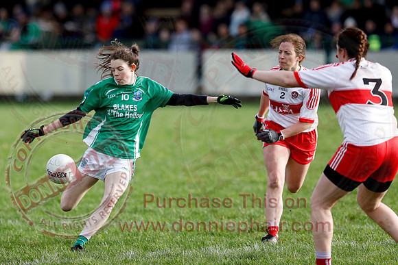 Fermanagh (2-13) V Derry (1-05) in Ladies National GAA Football League Division Four-24