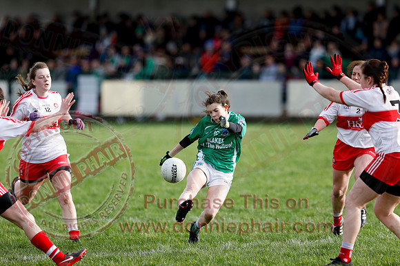 Fermanagh (2-13) V Derry (1-05) in Ladies National GAA Football League Division Four-25
