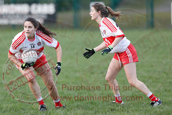 Fermanagh (2-13) V Derry (1-05) in Ladies National GAA Football League Division Four-30