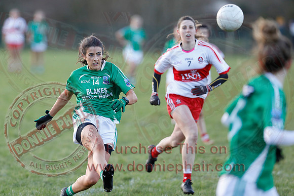 Fermanagh (2-13) V Derry (1-05) in Ladies National GAA Football League Division Four-33