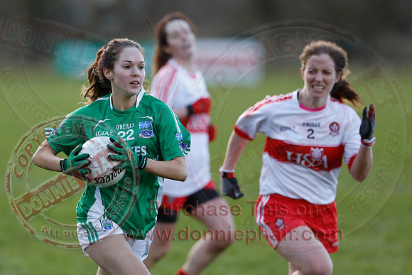 Fermanagh (2-13) V Derry (1-05) in Ladies National GAA Football League Division Four-41