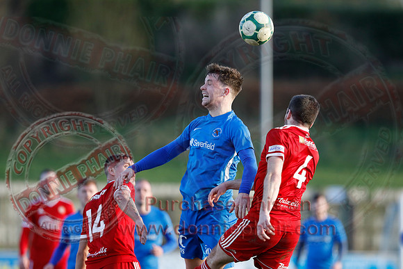 Ballinamallard (1) V Portadown (0) in Bluefin Sports Championship-17