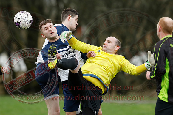 Enniskillen Athletic (2) V Glebe United (4) in Division Two -1