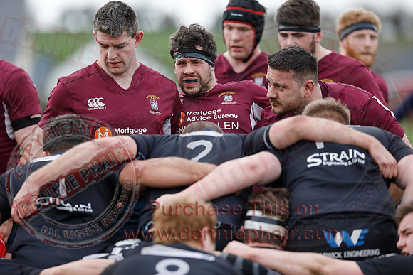 Enniskillen 1st XV (21) V Ballymena 2nd XV (3) in River ROck Towns Cup Quarter Final -1