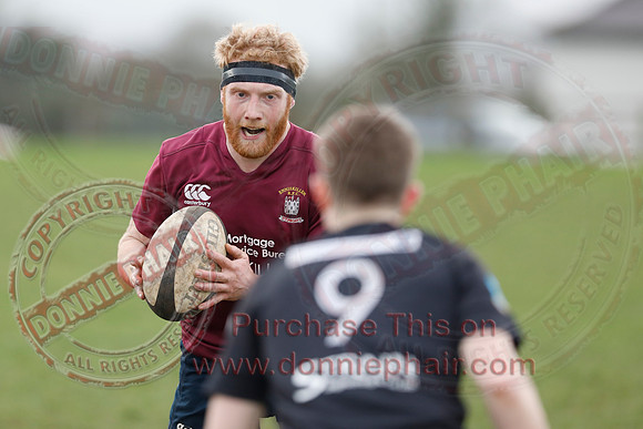 Enniskillen 1st XV (21) V Ballymena 2nd XV (3) in River ROck Towns Cup Quarter Final -3