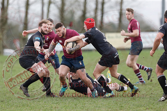 Enniskillen 1st XV (21) V Ballymena 2nd XV (3) in River ROck Towns Cup Quarter Final -5