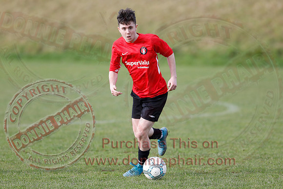 Irvinestown (6) Beragh Swifts (1) in Mercer Football League-1