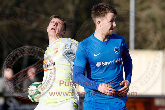 Ballinamallard (1) V Portadown (0) in Bluefin Sports Championship-4
