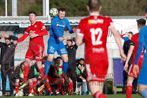 Ballinamallard (1) V Portadown (0) in Bluefin Sports Championship-5