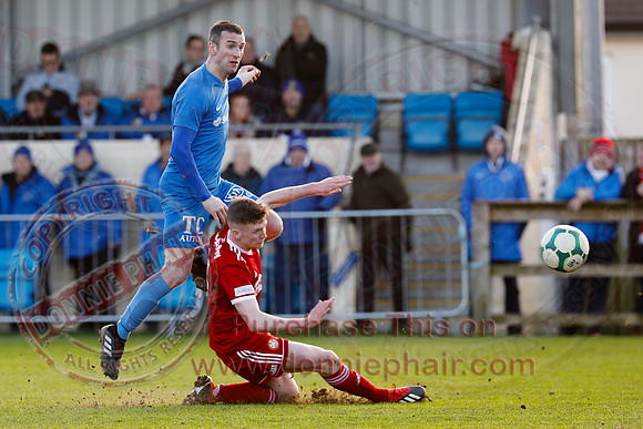 Ballinamallard (1) V Portadown (0) in Bluefin Sports Championship-8