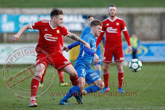 Ballinamallard (1) V Portadown (0) in Bluefin Sports Championship-9