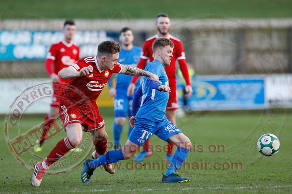 Ballinamallard (1) V Portadown (0) in Bluefin Sports Championship-10
