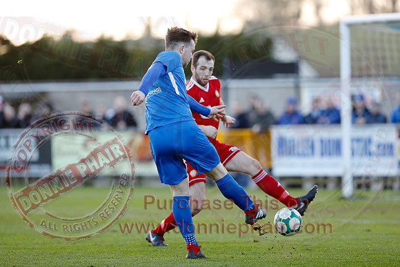 Ballinamallard (1) V Portadown (0) in Bluefin Sports Championship-11