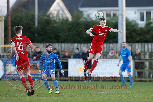 Ballinamallard (1) V Portadown (0) in Bluefin Sports Championship-13