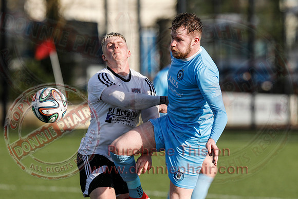 Enniskillen Town (1) V Dergview Res (1) in Mercer Football League -5