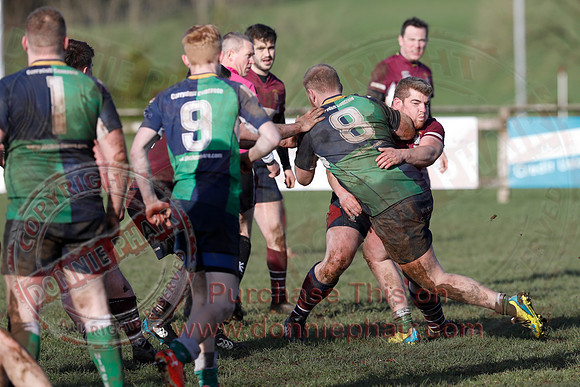 Enniskillen 2nd XV (30) V Ballynahinch 3rd XV (10) in Crawford Plate Rugby Semi-Final-2