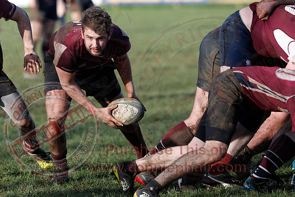 Enniskillen 2nd XV (30) V Ballynahinch 3rd XV (10) in Crawford Plate Rugby Semi-Final-5
