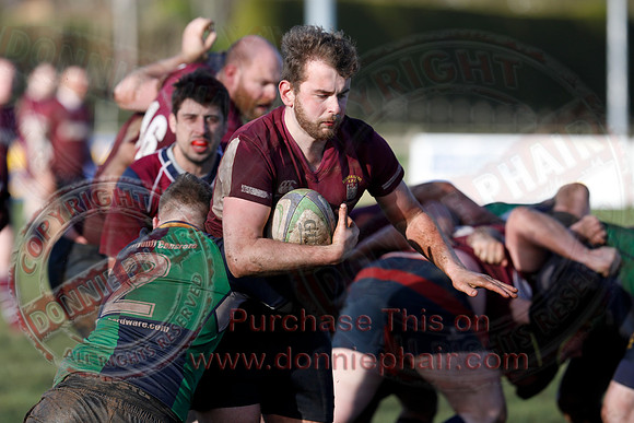 Enniskillen 2nd XV (30) V Ballynahinch 3rd XV (10) in Crawford Plate Rugby Semi-Final-7