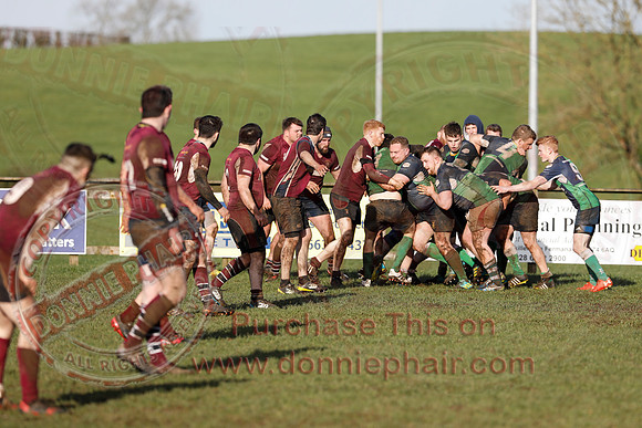 Enniskillen 2nd XV (30) V Ballynahinch 3rd XV (10) in Crawford Plate Rugby Semi-Final-9