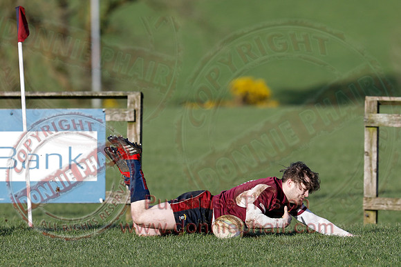Enniskillen 2nd XV (30) V Ballynahinch 3rd XV (10) in Crawford Plate Rugby Semi-Final-12
