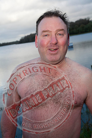 Galloon Island Charity Swim taken near Newtowbutler, County Fermanagh.  The swim takes place every year as with the people swimming for charity.