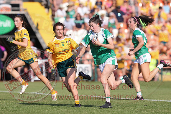 Antrim (3-15) V Fermanagh (0-11) in Ladies All Ireland GAA Football Junior Championship Final Replay-60