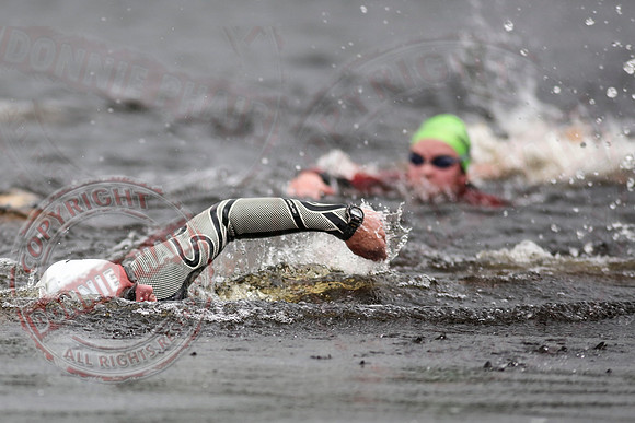 Charity Swim in Erne River in aid of RNLI.