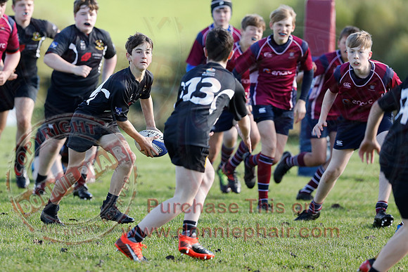 Enniskillen V Virginia in Youth Rugby-1