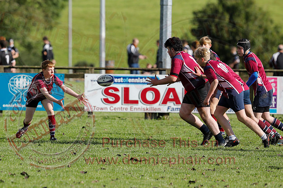 Enniskillen V Virginia in Youth Rugby-4