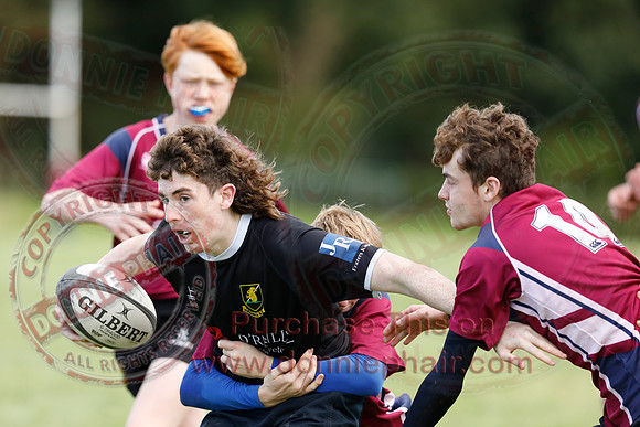 Enniskillen V Virginia in Youth Rugby-15