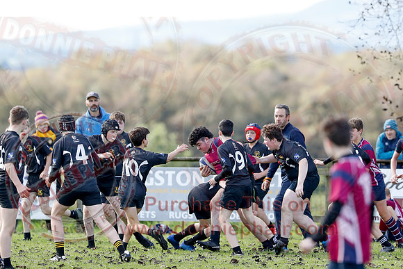 Enniskillen V Virginia in Youth Rugby-17