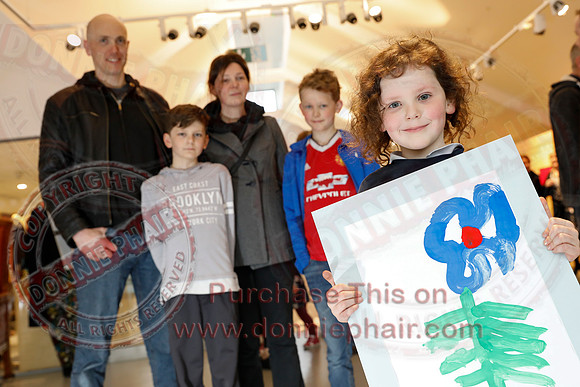 Erne Integrated Primary School Art Exhibition in Enniskillen Castle-5