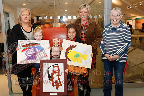 Erne Integrated Primary School Art Exhibition in Enniskillen Castle-7