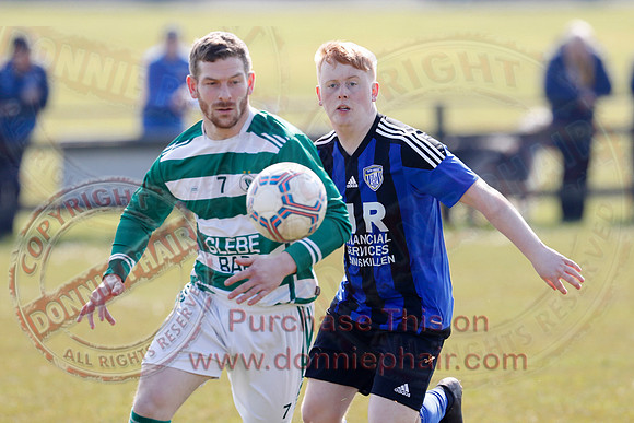 Kesh (1) V Strathroy Harps (3) in Mercer Football League-1