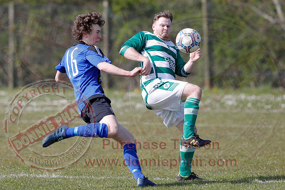 Kesh (1) V Strathroy Harps (3) in Mercer Football League-3