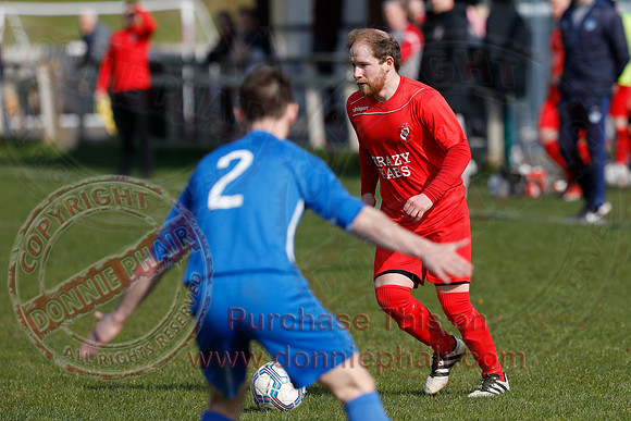 Enniskillen Rangers (4) V HFC Kesh (1) in Mercer Football League-3