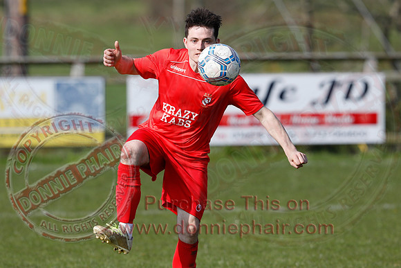 Enniskillen Rangers (4) V HFC Kesh (1) in Mercer Football League-4