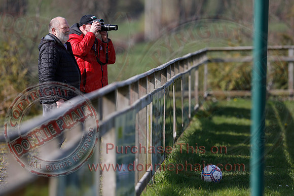 Enniskillen Rangers (4) V HFC Kesh (1) in Mercer Football League-10