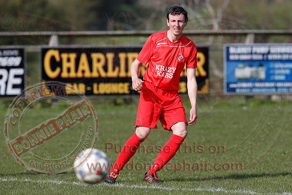 Enniskillen Rangers (4) V HFC Kesh (1) in Mercer Football League-13