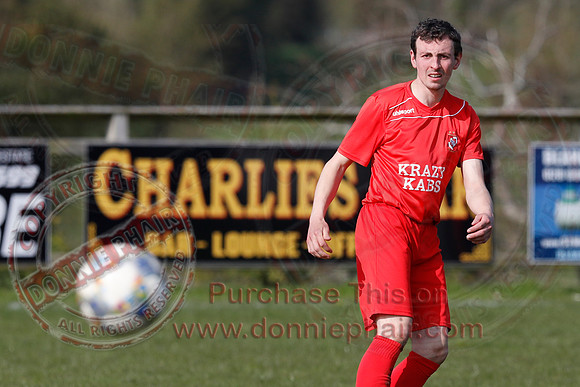 Enniskillen Rangers (4) V HFC Kesh (1) in Mercer Football League-14