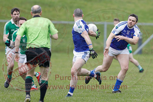 Roslea (0-13) V Devenish (0-13) in Senior GAA Football League Division One-2