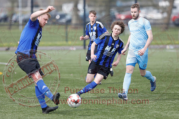 Enniskillen Town (1) V NFC Kesh (3) in Mercer Football League-1
