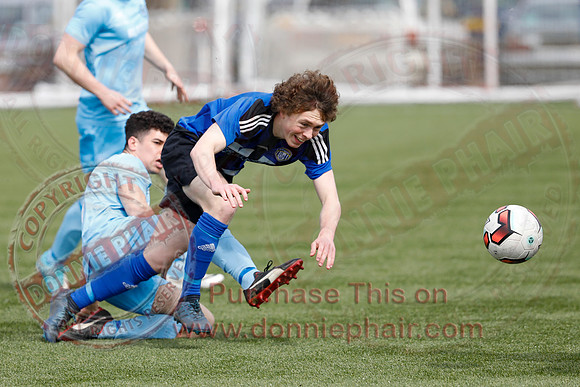 Enniskillen Town (1) V NFC Kesh (3) in Mercer Football League-2